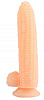 Телесный фаллоимитатор-кукуруза на присоске Сумерки богов 1015-23 BX DD (20,5 см)
