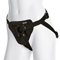 Трусики с насадкой Doc Johnson Luxe Harness Black 1090-10-BX