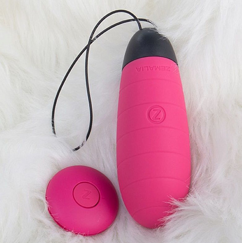 Ярко-розовое виброяичко с пультом ДУ Svakom Doris ZCB02-CPZH