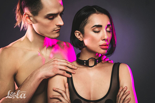 Чёрный кляп-кольцо Lola toys Modesty 1143-01lola