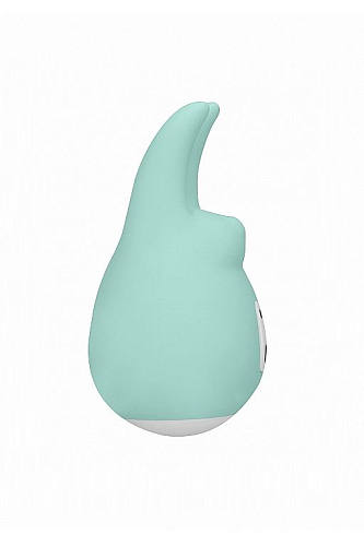 Зелёный клиторальный стимулятор Shots Media BV Sugar Bunny LOV018GRN (9,5 см)