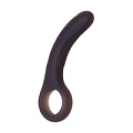 Чёрный анальный стимулятор Seven Creations Micro SMOOTHER 2618-04SMK (14 см)