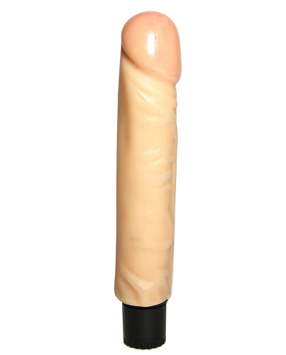 Вибромассажёр-реалистик в коробке телесного цвета Сумерки богов №24 202-24 BX SB (16,5 см)