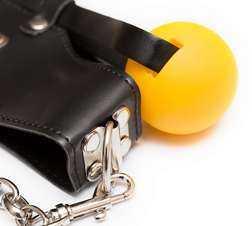 Кляп-шарик с поводком Пикантные штучки DP062