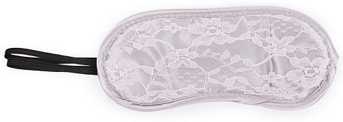 Серая кружевная маска на резиночке Bior toys NTB-80506