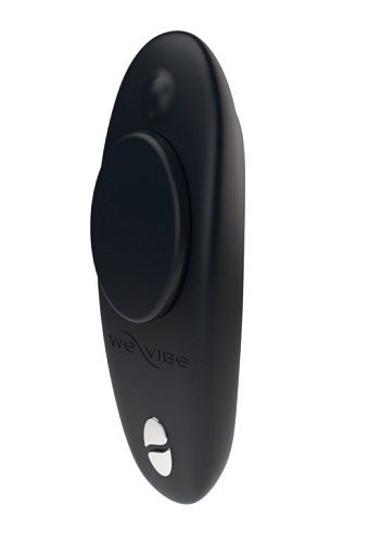 Чёрный вибромассажёр для стимуляции клитора We-vibe Moxie-Black