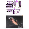 Большой фиолетовый набор БДСМ-аксессуаров Bior toys NTB-80491