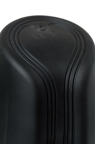 Вибромастурбатор чёрного цвета D-PENG Aircraft Cup D-PENG DP-18001