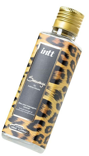 Массажное масло с возбуждающим эффектом INTT Sauvage LH08 (130 мл)