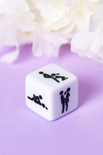 Игральный кубик Eromantica «Позы страсти» 213103