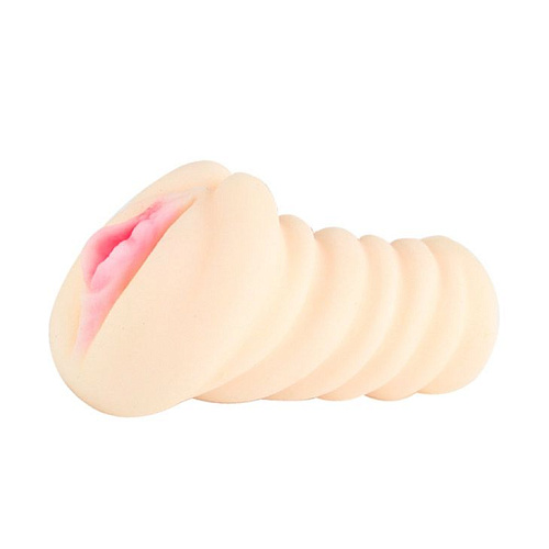 Телесный мастурбатор-вагина с вибрацией Baile BM-009149