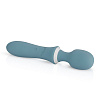 Жезловый вибромассажёр в гразно-синем цвете EDC Wholesale The Orchid Wand Vibrator BLM001