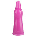 Розовая анальная втулка в виде головы уточки Сумерки богов 1015-27 BX DD (19,5 см)
