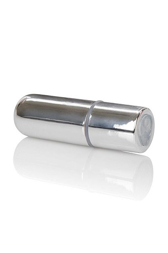 Перезаряжаемая серебристая вибропуля California Exotic Novelties Rechargeable Mini Bullet SE-0062-10-2