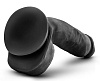 Чёрный фаллоимитатор Blush Novelties Bold Pound 8.5 Inch Dildo BL-55305 (21,6 см)