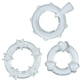 3 прозрачных эрекционных колечка California Exotic Novelties MAGIC C-RINGS SE-1429-25-2