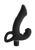 Чёрный вибромассажёр-стимулятор простаты Seven Creations 14-130BLK BCD GP