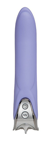 Сиреневый вибромассажёр из серии Vibe Therapy ECSTASY 50655 (17 см)