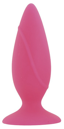 Розовая анальная пробка POPO Pleasure 731303 (10 см)