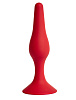 Бордовая анальная пробка Le Frivole Gravity S 05523S (10,5 см)