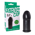 Чёрный латексный удлинитель пениса Sitabella 3.5 in 3232