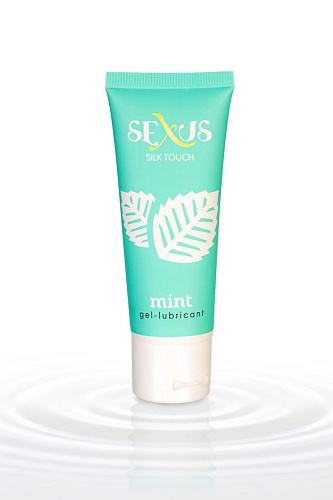 Увлажняющая гель-смазка с ароматом мяты Sexus Silk Touch Mint 817004 (50 мл)