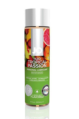 Лубрикант на водной основе с ароматом тропических фруктов System JO Flavored Tropical Passion JO40121 (120 мл)