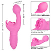 Розовый вибратор-кролик California Exotic Novelties Rechargeable Butterfly Kiss SE-0783-05-3