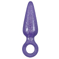 Фиолетовая анальная пробка с кольцом NS Novelties Booty Pops NSN-0280-15 (8 см)