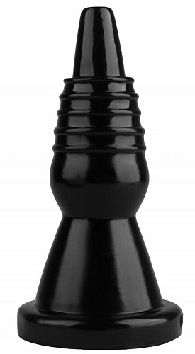 Чёрная коническая рельефная втулка Сумерки богов 1015-55 BX DD (20 см)