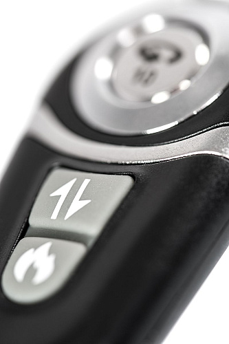 Чёрная секс-машина с телесной насадкой ToyFa HandBang MotorLovers 456603