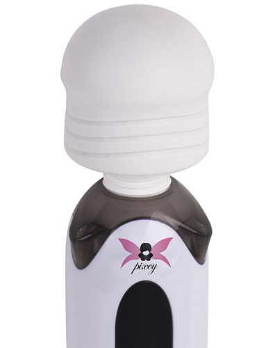 Белый, работающий от сети вибромассажёр Pixey Pixey Wand Future 122-F1600-WH (26,5 см)