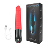Красный вибромассажёр с 10 режимами вибрации A-LOVING JAGUAR 2031J-3 (23,7 см)
