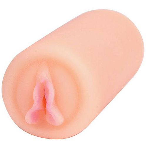 Мастурбатор-вагина телесного цвета Topco Sales CyberSkin Cat In A Can Pussy Stroker 1004774