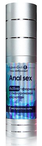 Анальный обезболивающий гель-лубрикант Биоритм LoveGel E LB-12003 old