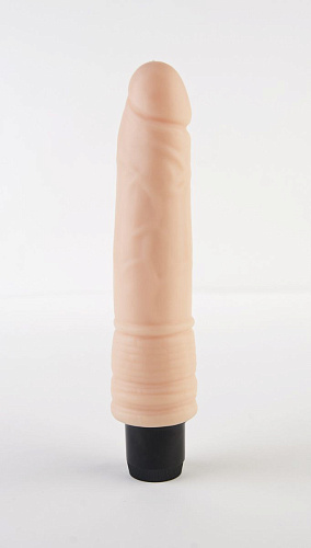 Телесный вибратор-реалистик ToyFa XL901 (16,5 см)