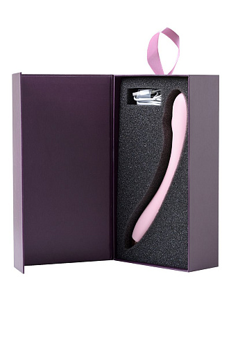 Розовый вибромассажёр Eromantica Kristen 230203 (22,5 см)