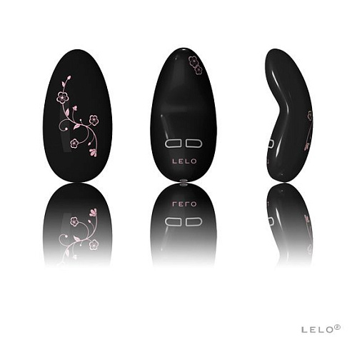 Чёрный клиторальный вибромассажёр Lelo Nea Black LEL0367