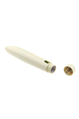 Классический гладкий вибратор молочного цвета Lovetoy BT-89 (13,6 см)