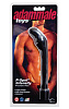 Чёрный массажёр простаты Topco Sales Adam Male Toys P-Spot Intensity 1484069 (20 см)
