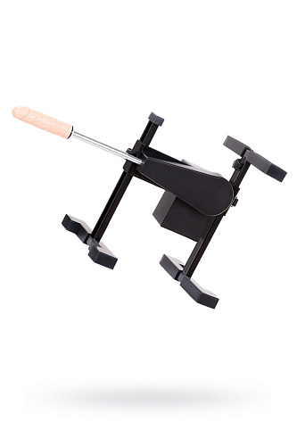 Чёрная секс-машина с фаллической насадкой бежевого цвета MyWorld - DIVA My Pleasure 907203