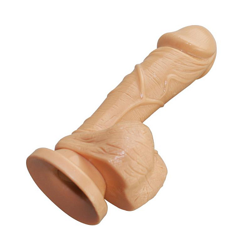 Телесный фаллоимитатор Howells Big Glans Dong 84003 flesh (19 см)