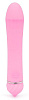 Розовый гладкий вибратор с 11 режимами вибрации A-LOVING 2040-6 (11,5 см)