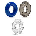 Набор из 3 эрекционных колец Blush Novelties Triple Stretch 3 Pack Cock Rings BL-00369
