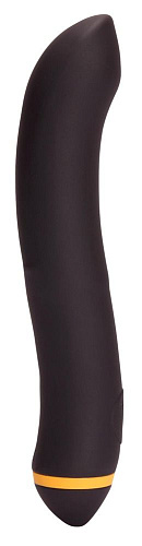 Чёрный вибратор для массажа G-точки Pornhub Turbo G-Spot 94594 (22,2 см)