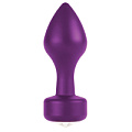 Фиолетовый анальный плаг Shots Media BV Elegant Purple OU012PUR (8,3 см)