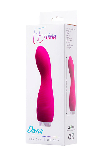Розовый вибратор ToyFa L EROINA  561004 (15,5 см)