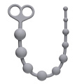 Серая анальная цепочка Lola toys Orgasm Beads 4201-03Lola (33,5 см)