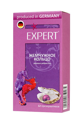 Презервативы с ребрами Expert «Жемчужное кольцо» №12 (12 шт)