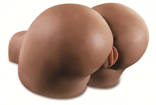 Мегамастурбатор коричневого цвета Pipedream Fuck My Big Black Ass RD174-23